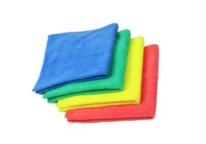 Paño de microfibra para detallado automotriz en Brillauto, productos de limpieza en uruguay